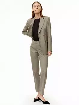 Брюки в гусиную лапку