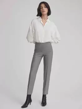 Брюки в гусиную лапку