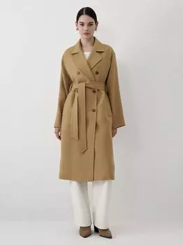 Двубортное пальто