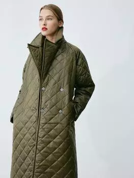 Двубортное пальто