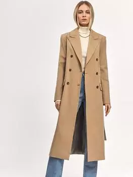 Двубортный тренч