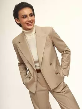 Двубортный жакет