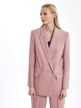 Двубортный жакет из шерсти