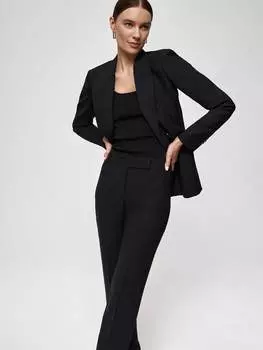 Двубортный жакет из смесовой шерсти