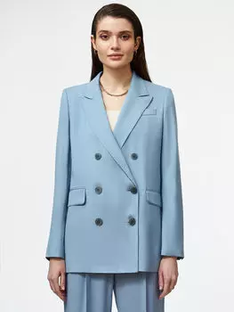 Двубортный жакет с пуговицами