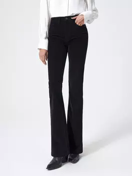 Джинсы-клеш из вельвета