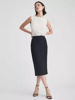 Юбка из эластичной ткани