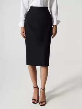 Юбка-карандаш из шерсти