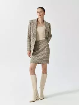 Юбка-мини в клетку