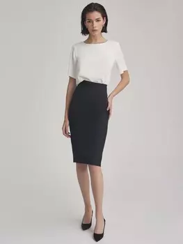 Юбка с рельефами