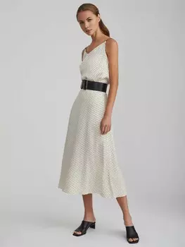 Юбка в мелкий горох