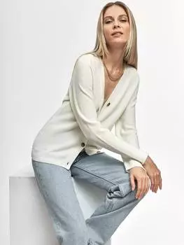 Кардиган из шерсти с кашемиром