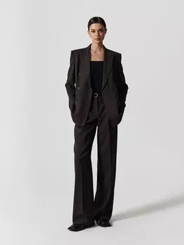 Классические брюки из смесовой шерсти