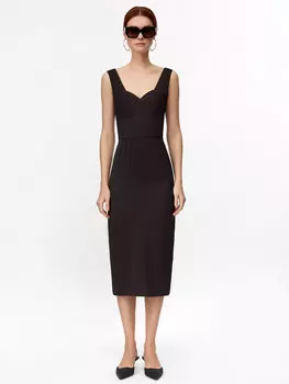 Коктейльное платье-футляр