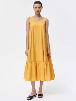 Летящее платье А-силуэта