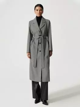 Однобортное пальто