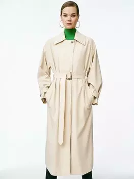 Однобортный тренч