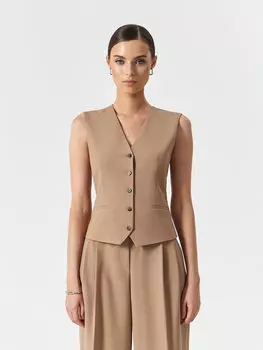 Однобортный жилет