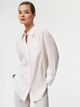 Оверсайз рубашка из вискозы