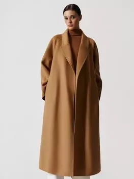 Пальто-халат из шерсти