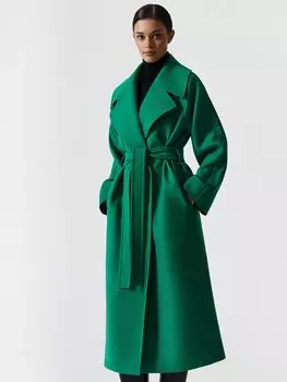 Пальто из вирджинской шерсти