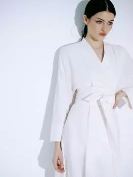 Платье на запах из вискозы