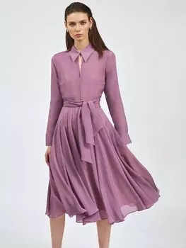 Платье с поясом