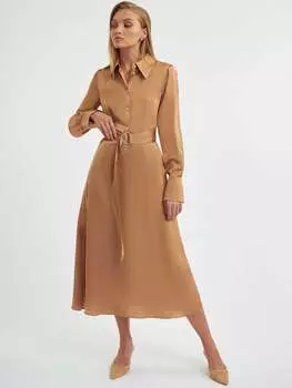 Платье с поясом