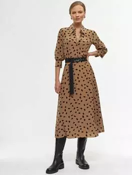 Платье с принтом