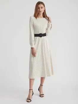 Платье в мелкий горох