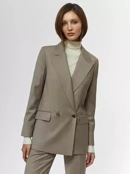 Прямой двубортный жакет