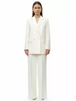 Прямой двубортный жакет