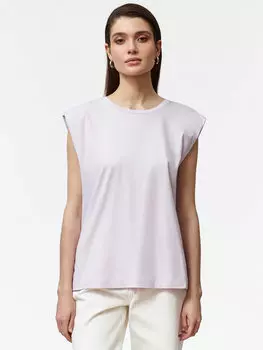 Прямой топ без рукавов