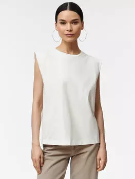 Прямой топ без рукавов