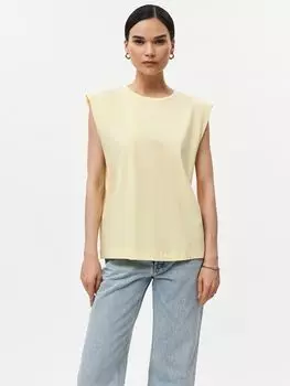 Прямой топ без рукавов