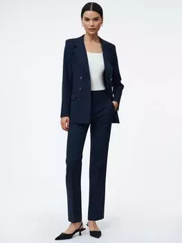 Прямые брюки из шерсти