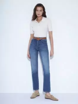 Прямые джинсы