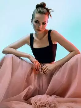 Пышная юбка из фатина