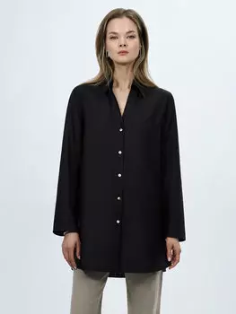 Рубашка оверсайз из натурального льна