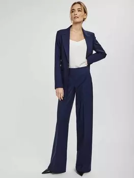 Широкие брюки из шерсти