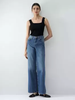 Широкие джинсы