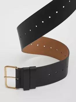 Широкий кожаный ремень