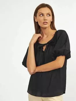 Свободная блуза из вискозы