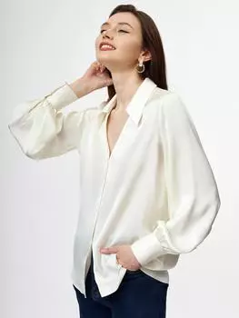 Свободная блуза из вискозы