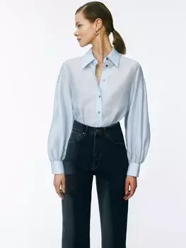 Свободная блуза с широкими рукавами