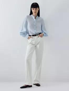 Свободная блуза с широкими рукавами