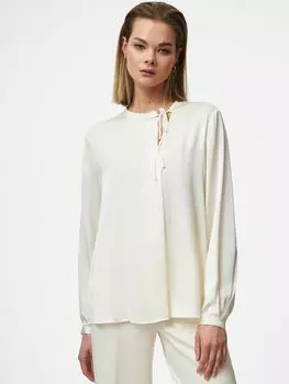 Свободная блуза с завязками