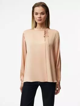 Свободная блуза с завязками