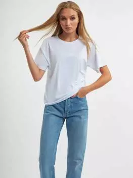 Свободная футболка из хлопка