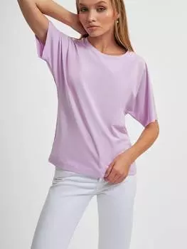 Свободная футболка из хлопка